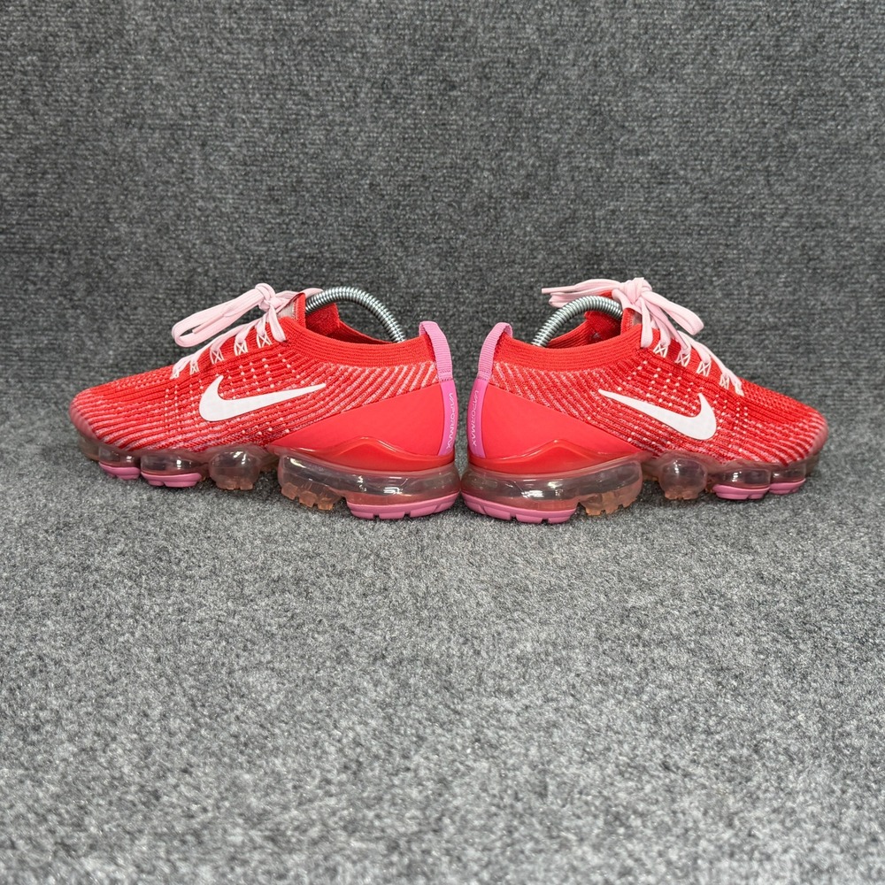 Nike Air VaporMax Flyknit 3 Running Shoes Women's 9.5‎ Track Red Magic Flamingo - Picture 7 of 13